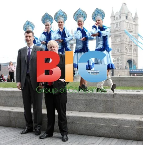 Boris Johnson and Mikhail Prokhorov Meet in London
