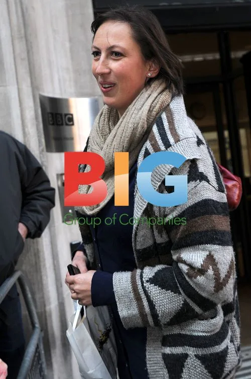 Miranda Hart at Radio Two Studios