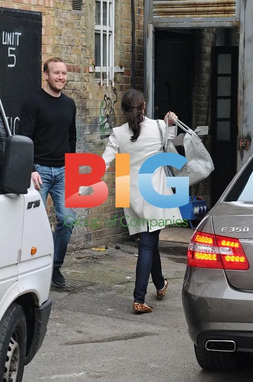 Adrian Chiles & Christine Bleakley in London Studio