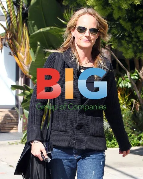 Helen Hunt Leaves La Conversation in Beverly Hills