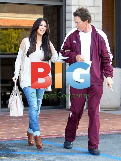 Kim Kardashian Picking Up Bruce Jenner