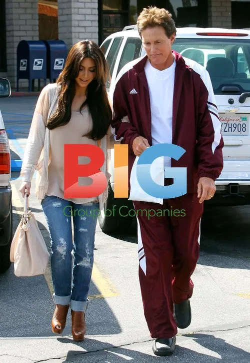 Kim Kardashian Picking Up Bruce Jenner