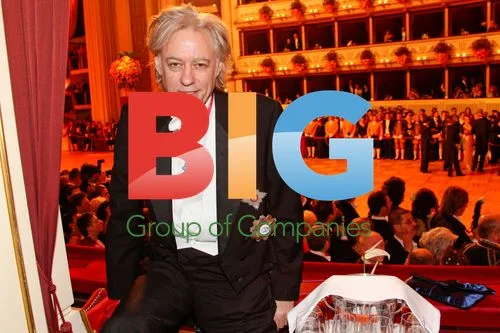 Sir Bob Geldof at Viennese Opera Ball
