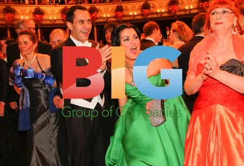 Anna Netrebko and Mann Erwin Schrott at Viennese Opera Ball