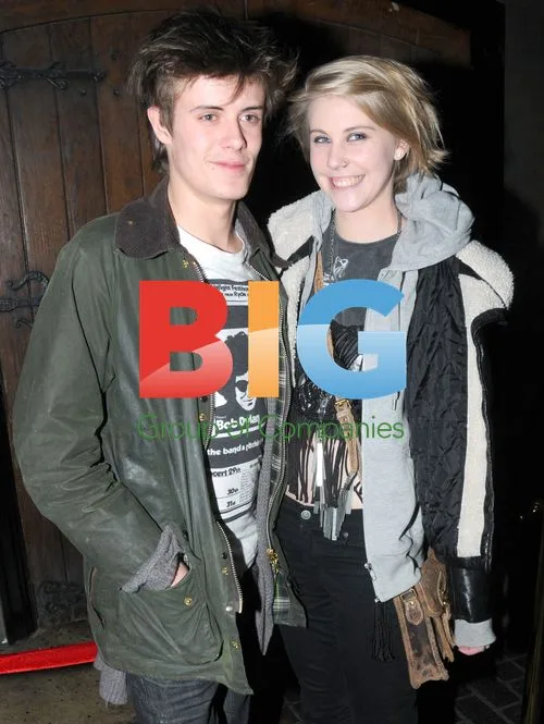Celebs Leaving the Box Club in London