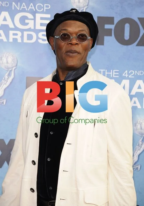 Samuel L. Jackson at 42nd NAACP Image Awards