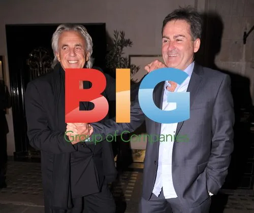 Peter Stringfellow and Richard Keys at Scotts