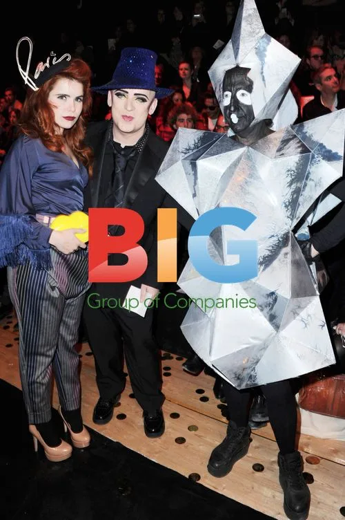 Celebs at Vivienne Westwood Fashion Show