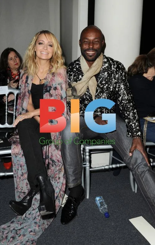 Nicole Richie and Jimmy Jean Louis at JPG Show
