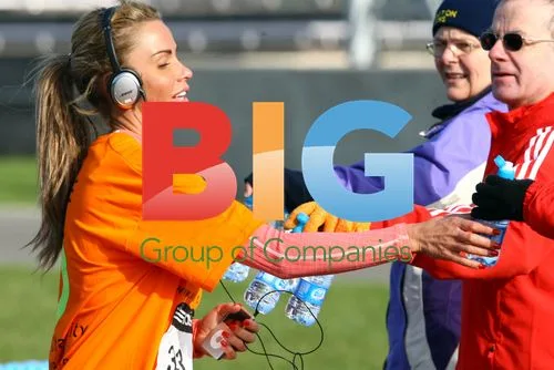 Katie Price Runs Adidas Half Marathon