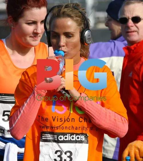 Katie Price Family Adidas Marathon
