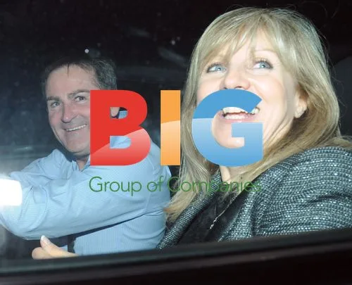 Richard Keys and Wife Outside Scotts