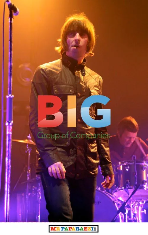 Liam Gallagher Performs with Beady Eye
