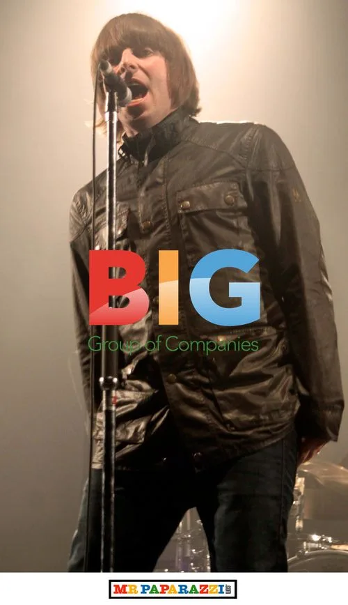 Liam Gallagher performs with Beady Eye