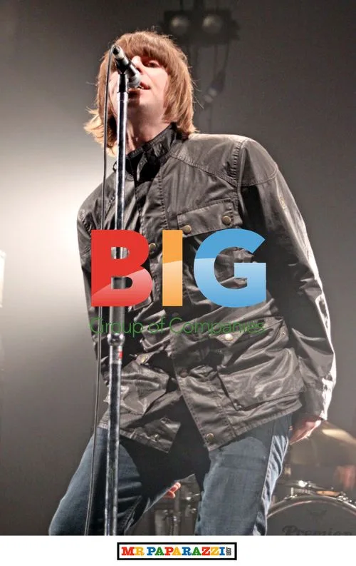 Liam Gallagher Performs with Beady Eye