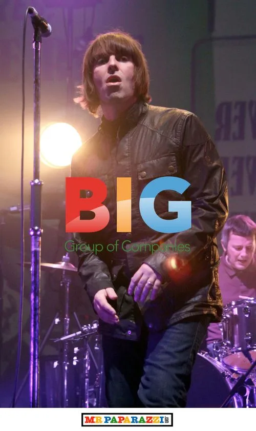 Liam Gallagher Performs with Beady Eye