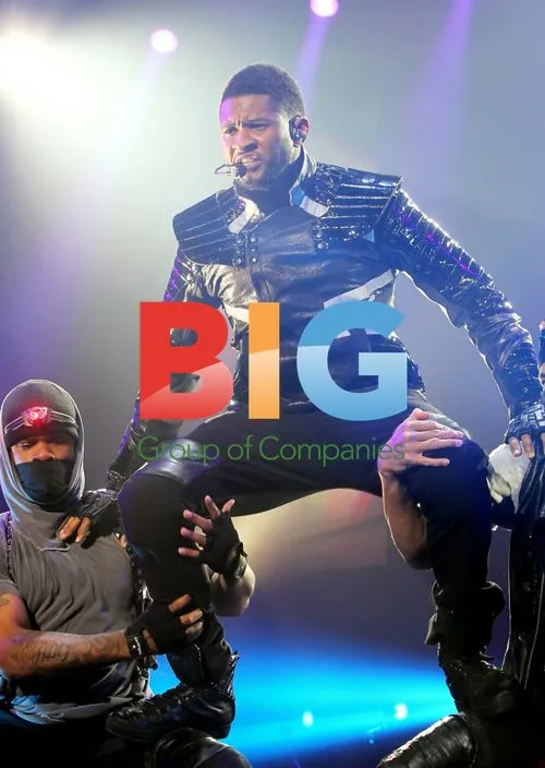 Usher Performs Live Concert in Antwerp