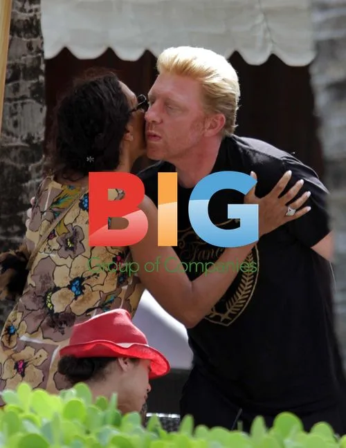 Boris Becker and Ex-Wives on Holiday