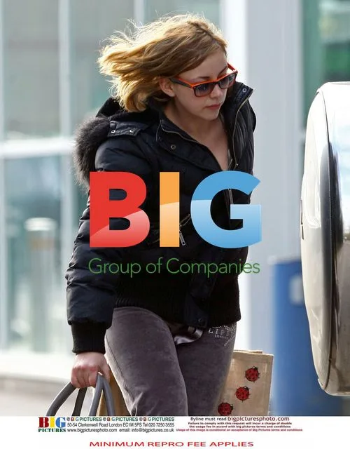 Charlotte Church at Tescos with son