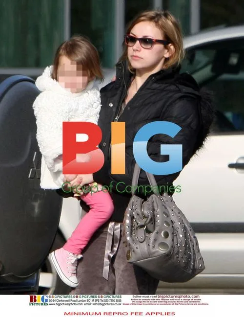 Charlotte Church goes shopping with son