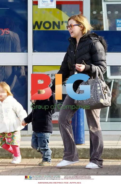 Charlotte Church Shopping with Son