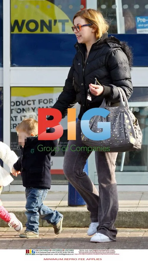 Charlotte Church Shopping with Son
