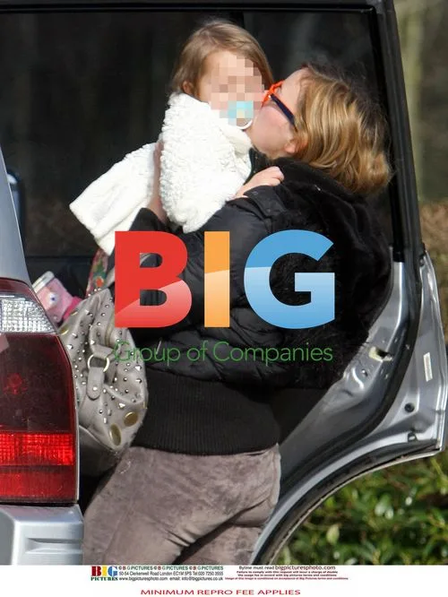 Charlotte Church Shops with Son