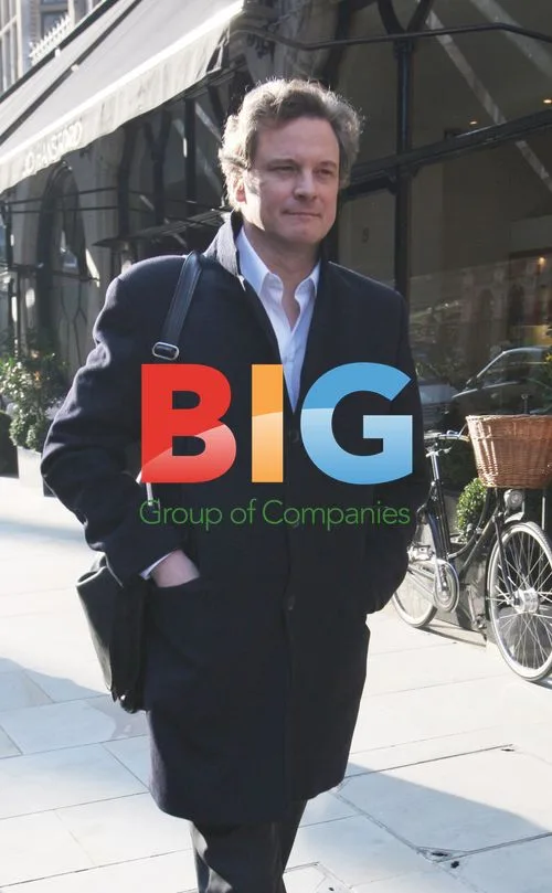 Colin Firth Leaving Scotts Restaurant