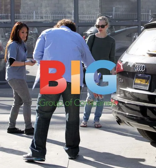 Amanda Seyfried gets Audi serviced