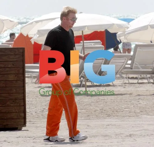 Boris Becker and son on Miami beach