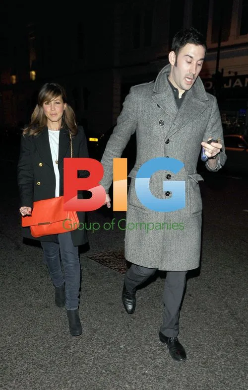 Celebrities Leaving Brompton Club, London