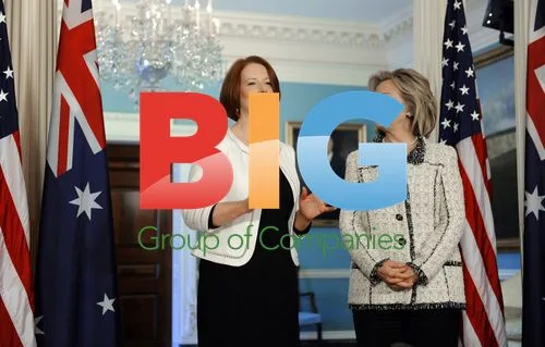 Gillard and Clinton Speak at State Department
