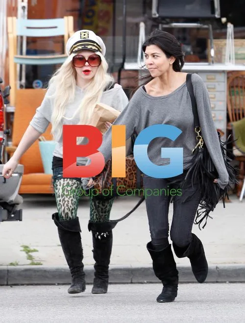 Kourtney Kardashian Shopping in LA