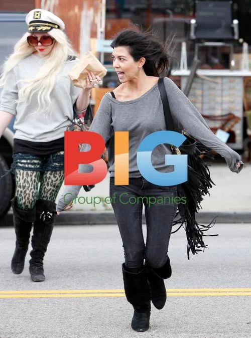 Kourtney Kardashian Shopping Antique Store