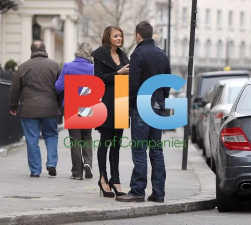 Liz Locke and Matt Shopping in London