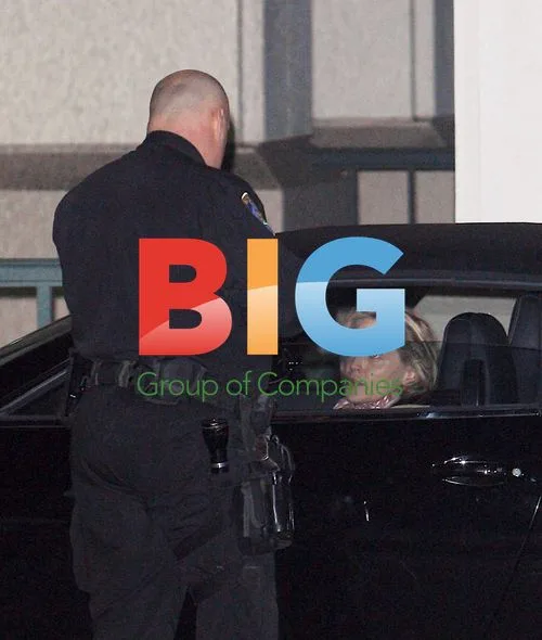 Sharon Stone Pulled Over in Bentley