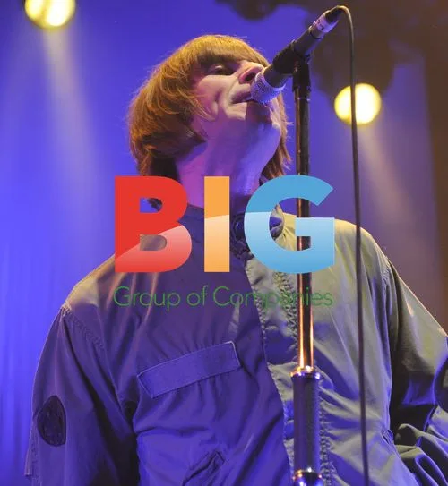 Liam Gallagher Performing with Beady Eye