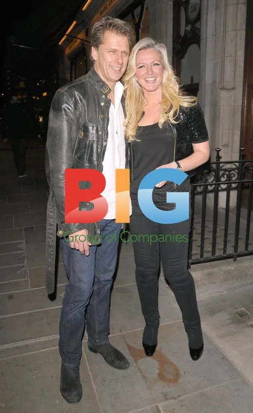 TV Presenter Andrew Castle and Designer Mich...