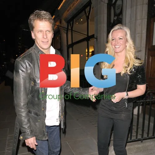 TV Presenter and Lingerie Designer Spotted in Mayfair