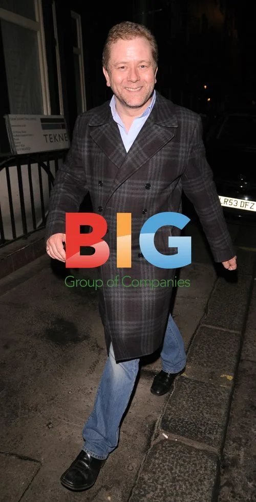 Jon Culshaw Smiles After Night Out