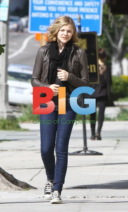 Chloe Moretz leaves Spanish Kitchen