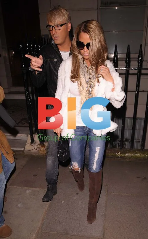 Katie Price and Leandro Penna