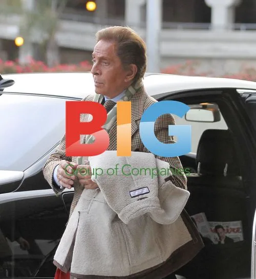 Valentino with Luggage at LAX