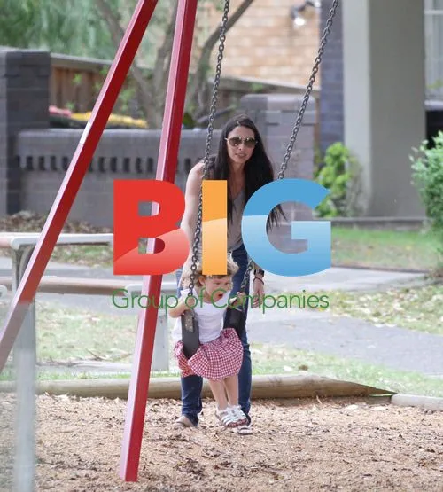 Erica Packer and Kids at Park