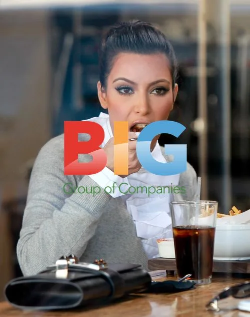 Kim Kardashian at BreadBar Restaurant