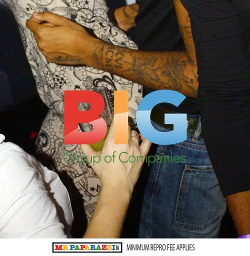 Amber Rose and Chipmunk Dancing at Club