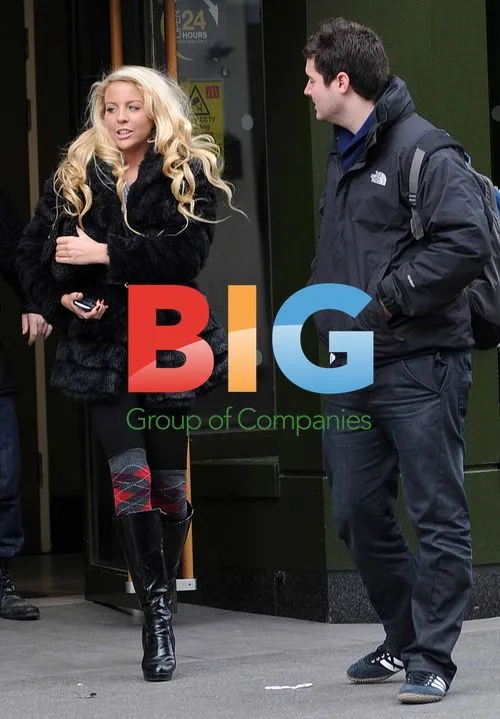 Mark Wright and Lydia Rose Bright Filming 'The Only Way is Essex'