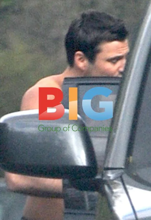 Mark Wright and Lydia Rose Bright filming 'The Only Way is Essex'
