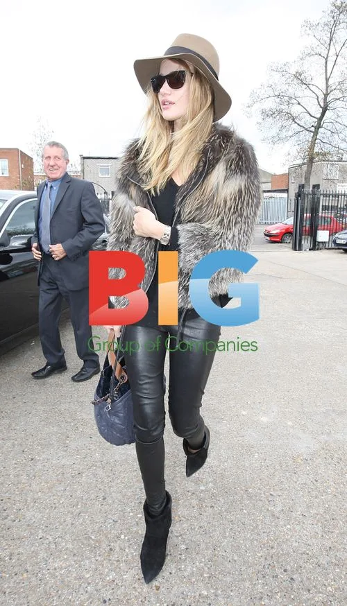 Rosie Huntington-Whiteley in Studio