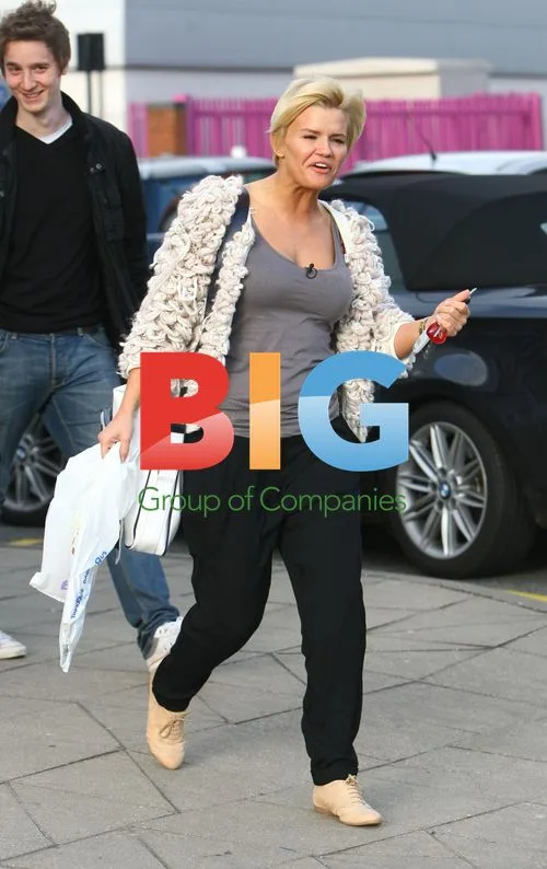 Kerry Katona Goes Shopping in Croydon